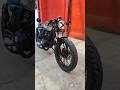 🤯 modified cafe racer bike💥 #shorts #bike modification
