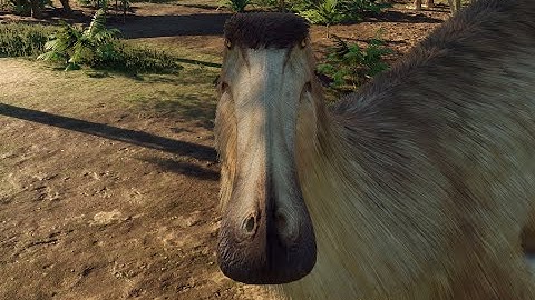 Day 404 of adding a Deinocheirus to this park until they