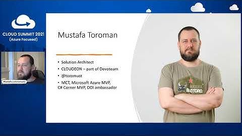 Cloud Summit 2021: Azure DevOps loves .NET with Mustafa Toroman