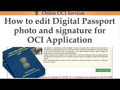OCI - How to Upload and Edit Digital Image and signature