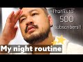 Thank you 500 subscribers  my night routine  lgbtq friendly hotel hundred stay tokyo shinjuku