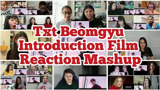 TXT (투모로우바이투게더) ‘Introduction Film - What do you do?’ - 범규 (BEOMGYU) | Reaction Mashup