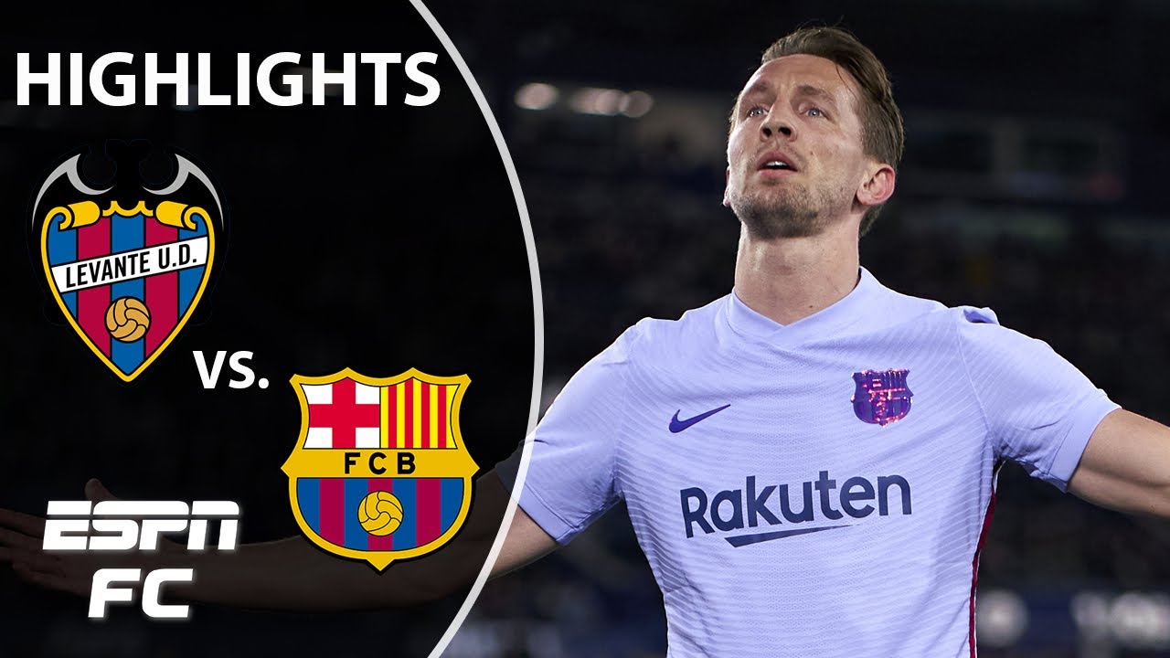 Barcelona’s DRAMATIC 3-2 win over Levante! | LaLiga Highlights | ESPN FC