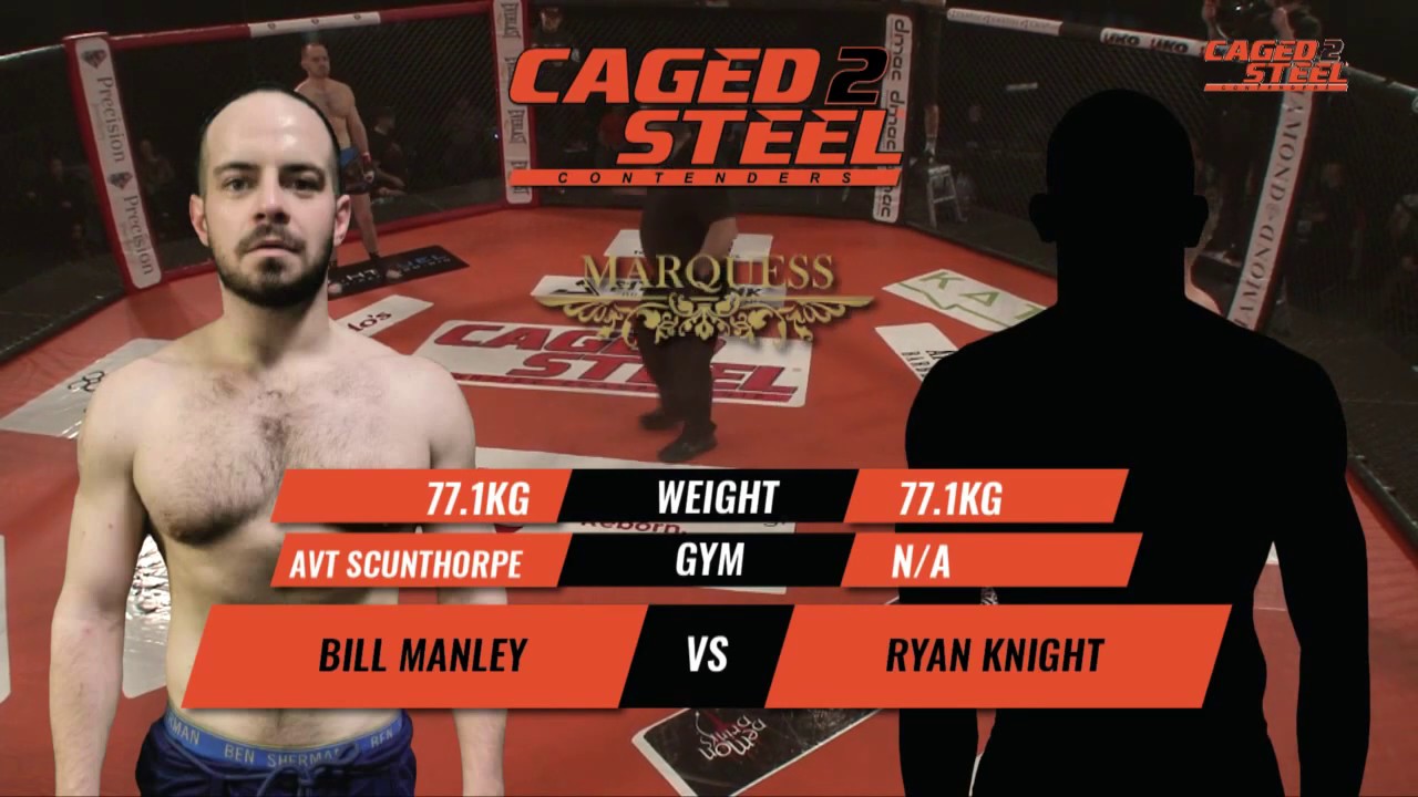 Bill Manley Vs Ryan Knight - Caged Steel Contenders 2