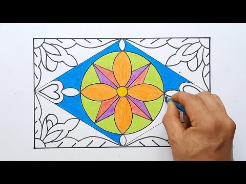 Video Trang trí hình chữ nhật đơn giản - youtube