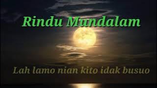 RINDU MUNDALAM - Versi Slow Rock
