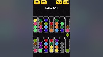【Ball Sort Puzzle】Level.2241
