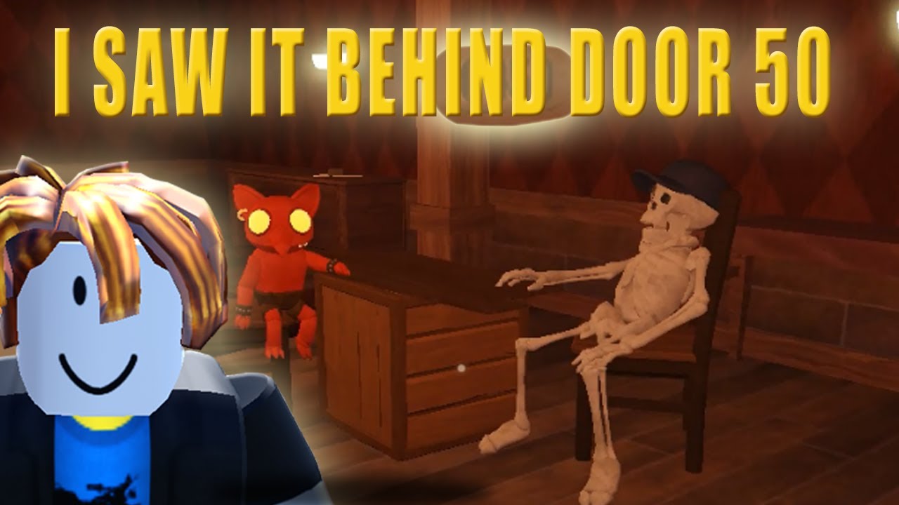 👾DOORS UPDATE I saw it behind door 50👾Roblox Doors Gameplay 👾 Roblox