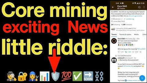 Satoshi core Mainnet Launching/Satoshi New Update/Core Price prediction/CORE Mining Listing/#satoshi
