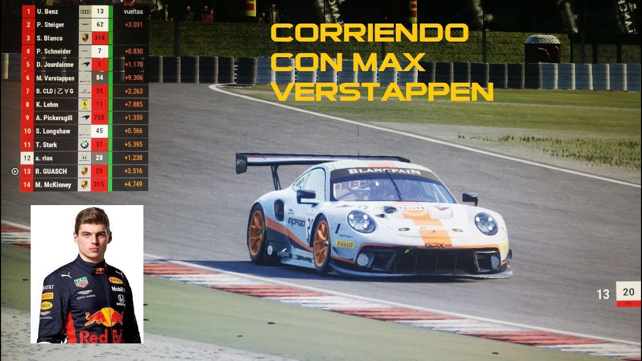 ASSETTO CORSA COMPETIZIONE Primera Carrera con MAX VERSTAPPEN ( YouTube