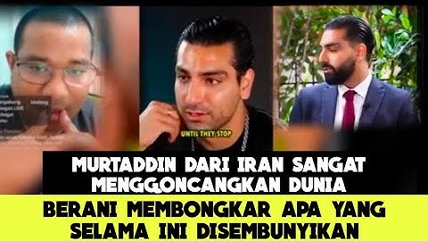 Geger😱Murtaddin Iran Ini Menggoncangkan Dunia, Membongkar Apa Yang Disembunyikan Selama Ini
