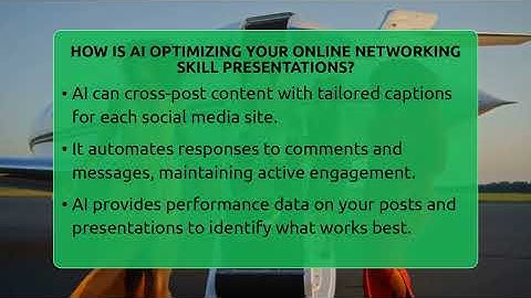 How Is AI Optimizing Your Online Networking Skill Presentations? - Everyday-Networking