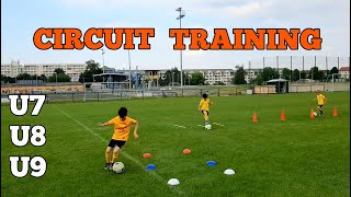 Soccer Circuit Training 🔥 Exercises to Improve Speed, Agility & Technique ⚽️ U7-U8-U9