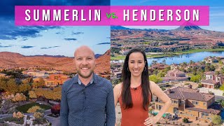 Living in Summerlin vs. Henderson NV︱Las Vegas Neighborhoods (Moving to Las Vegas)