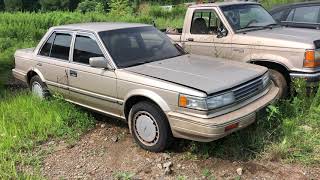 1988 Nissan Maxima sold for scrap