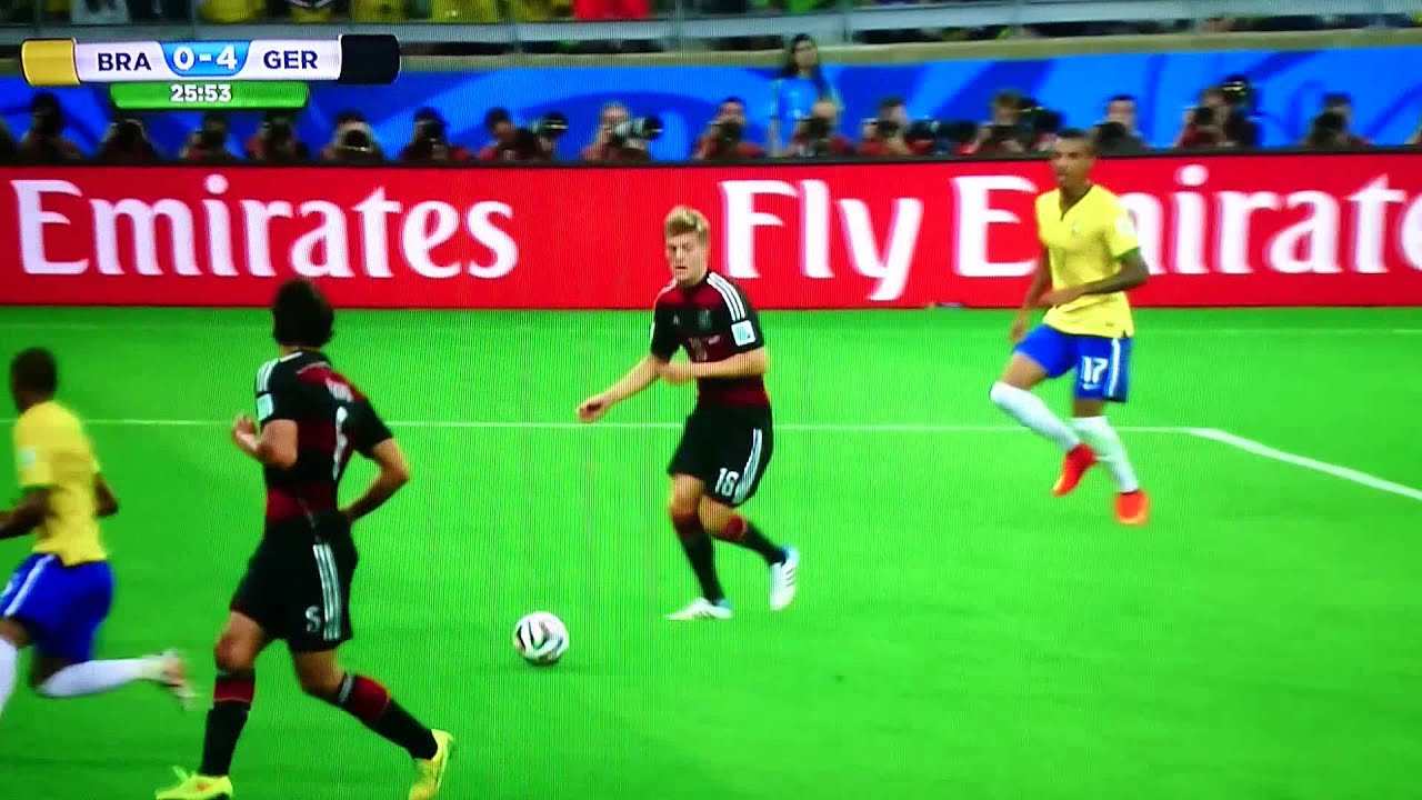 4-0 Tor für Deutschland gegen Brasilien 2014 - YouTube