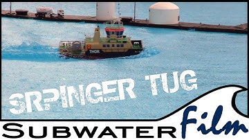 SPRINGER TUG "THOR" - working r/c Models - Subwaterfilm