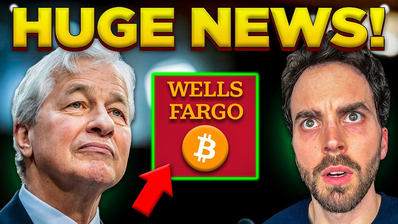 мініатюра BREAKING: Wells Fargo & JP Morgan Disclose They Are Buying Bitcoin & MORE!