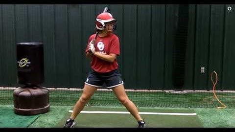 Batting: Lauren Chamberlain Slow Motion Hitting