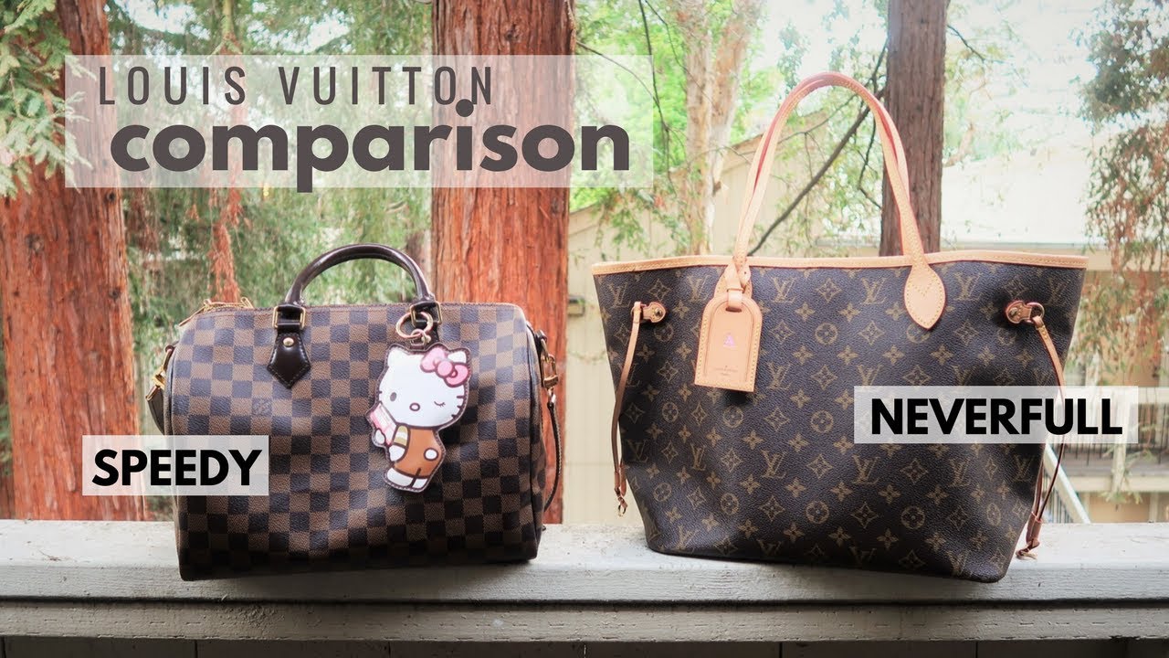 ❤️UPDATED COMPARISON- Louis Vuitton Speedy 35 & Speedy 40 