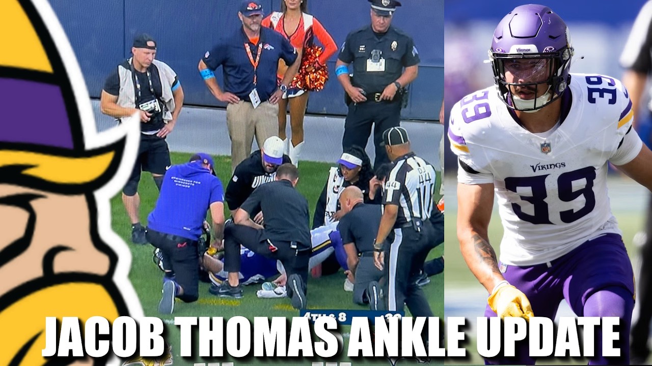 REPORT: Vikings Safety Jacob Thomas Has Grade 1 Ankle Sprain REPORT: Vikings Safety Jacob Thomas Has Grade 1 Ankle Sprain