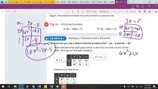 7-2 Multiplying Polynomials