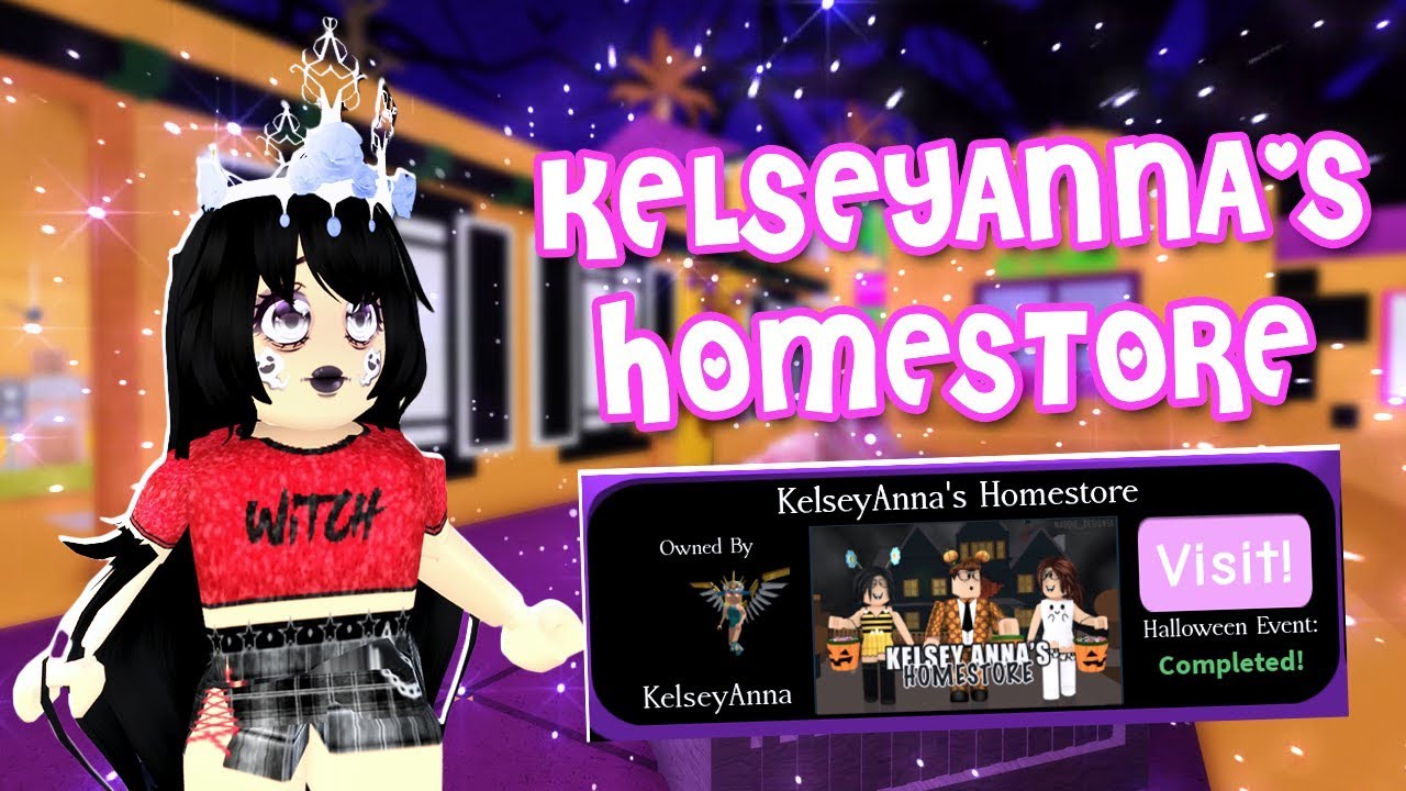 Kelseyanna S Homestore Tutorial Royale High Halloween Candy Hunt 2019 Youtube - roblox gameplay royale high halloween event kelseyanna s