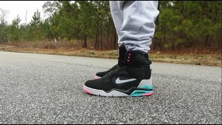 NIKE AIR FORCE "SPURS" ON FEET!!! - YouTube