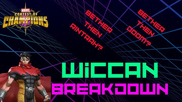 MCOC - Wiccan, the Ultimate Destroyer of Cosmic Champs. How to Use Him: Complete Guide and Breakdown