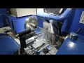 Cnc cylindrical grinding machine with marposs auto inprocess gauge  autho wheel balancer