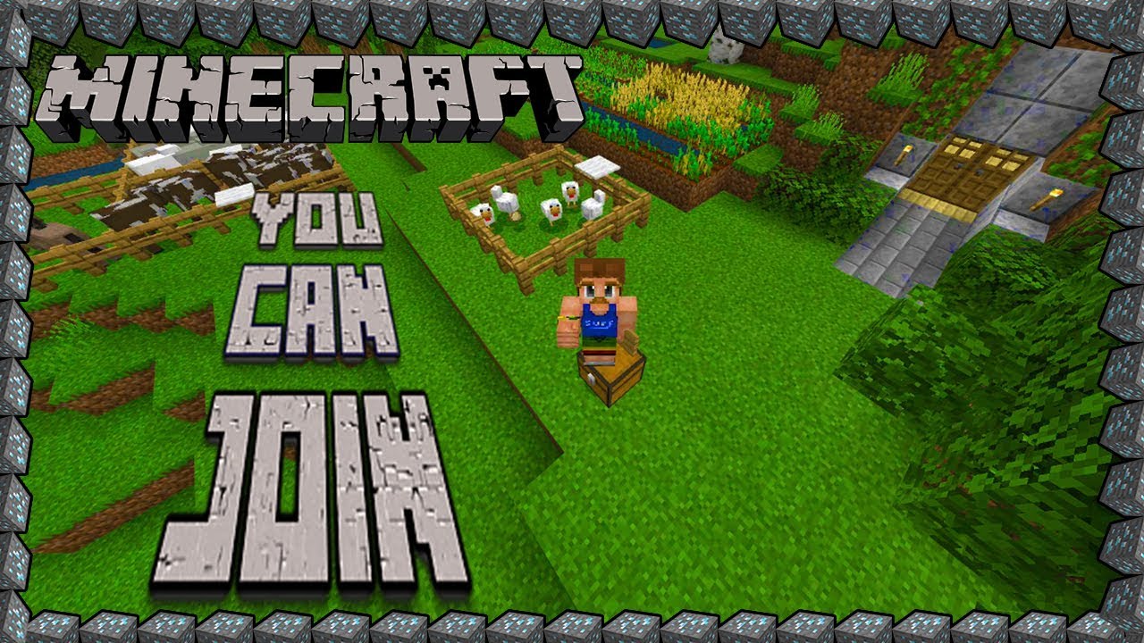 Minecraft Server You Can Join - YouTube