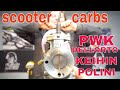 Scooter carburetor comparison