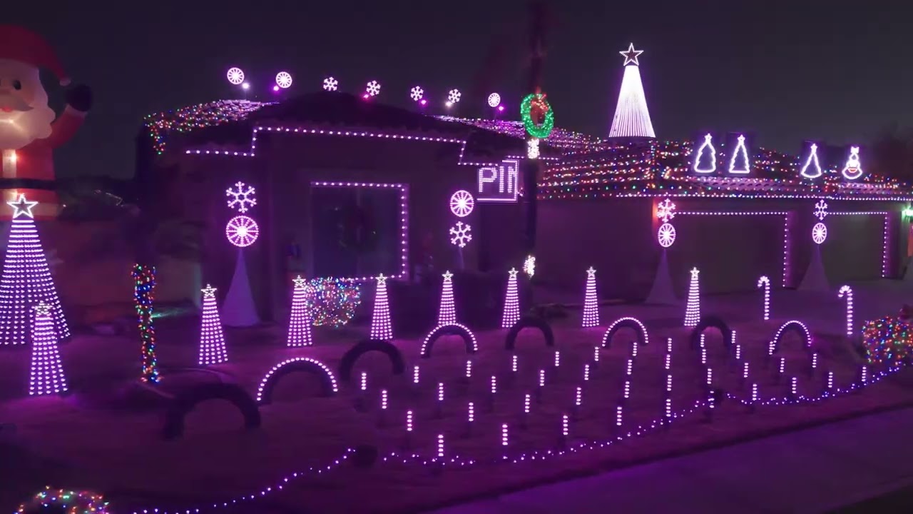 Candy Cane Lane - Light-O-Rama - RGB Plus