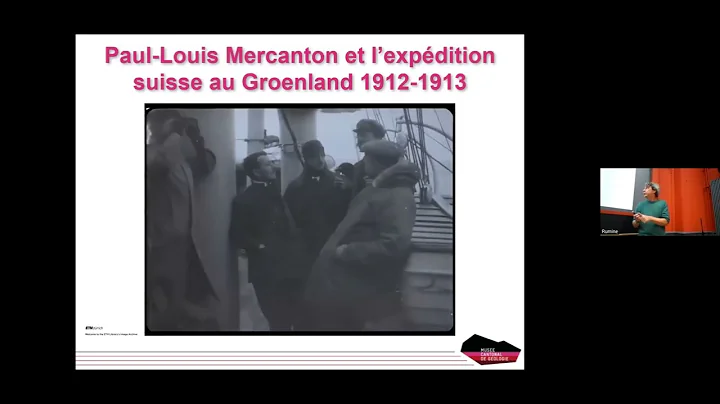 Conference SVSN Groenland Robin Marchant & Joan Ay...