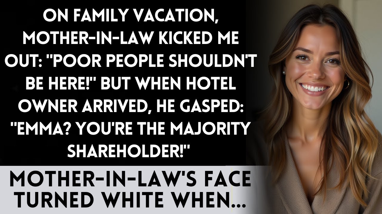 Motherinlaw kicked me from family vacation,but Hotel Owner shocking Motherinlaw kicked me from family vacation,but Hotel Owner shocking