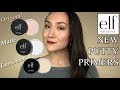 NEW elf PUTTY PRIMERS Matte, Luminous, Original: Compared, Applied, Reviewed