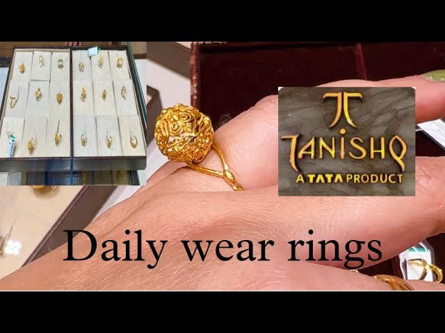 Buy Mia By Tanishq 14K Yellow Gold Concentric Evil Eye Finger Ring Online  At Best Price @ Tata CLiQ