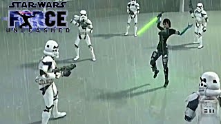Star Wars The Force Unleashed Prototype - Beta Footage