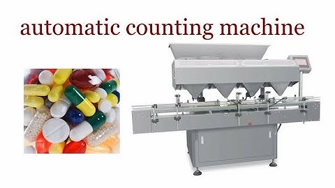 double line sixteen channel colorful soft capsule counting machine