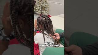 3rd attempt at crocheting box braids! #ChristyGiorHair #AdoptiveParentsSupport