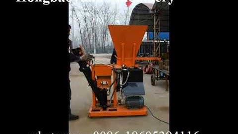 how to make strong ISSB(Interlocking Soil Stabilizing Brick)/eco brick making machine