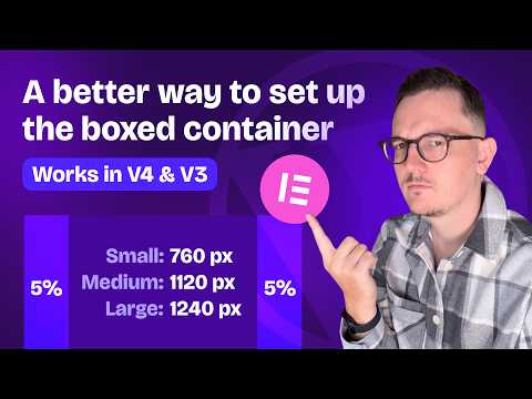 A cleaner Boxed Container System for the new Elementor