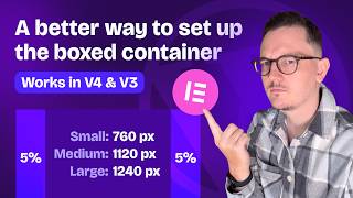 The Proper Way to Use Boxed Containers in Elementor V4 & V3