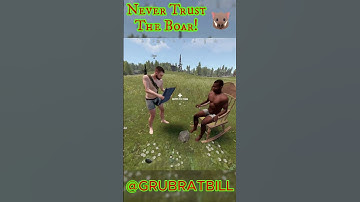 Never Trust The Boar - Rust #rust #rustconsole #rustgame #rustclips  e #rustsolo