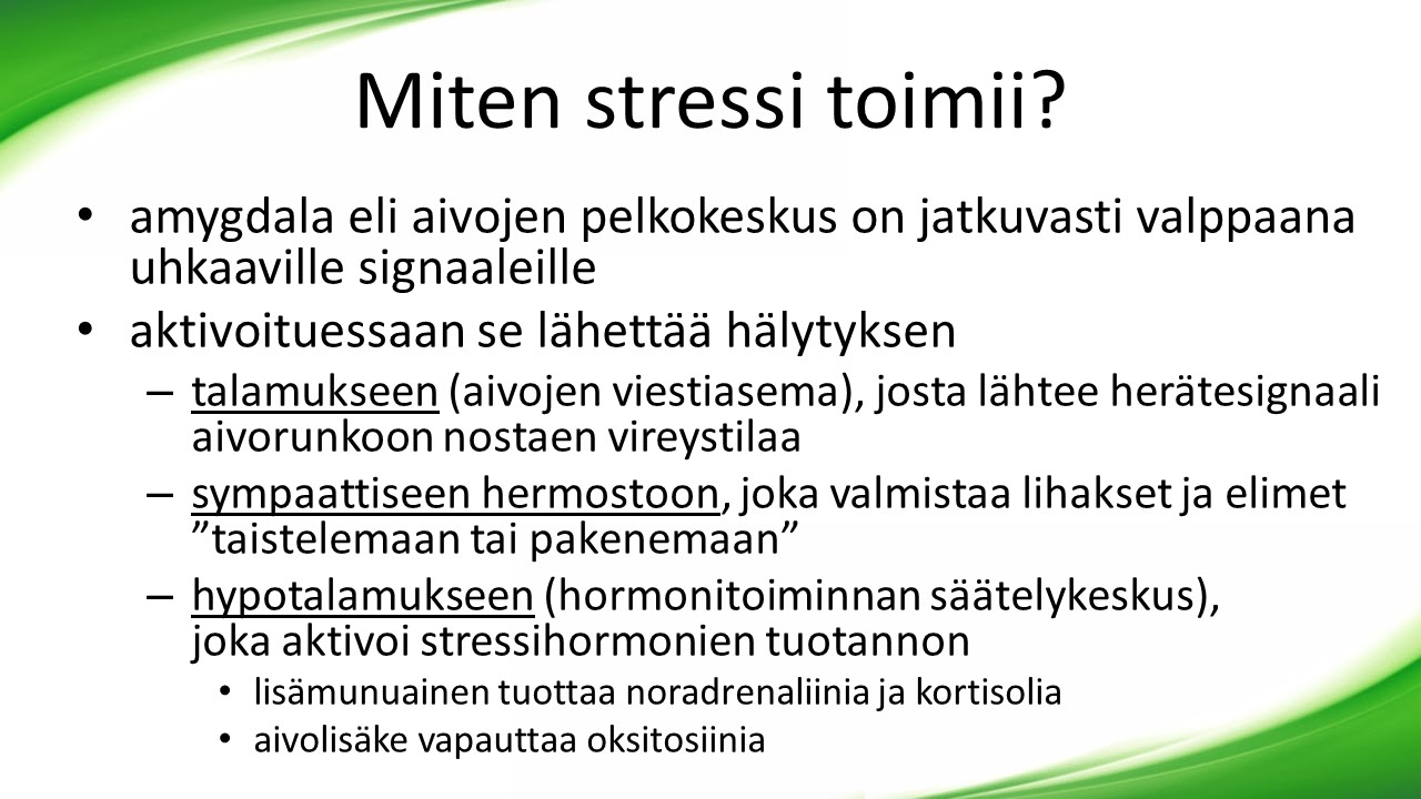 stressinhallinta stressinhallinta