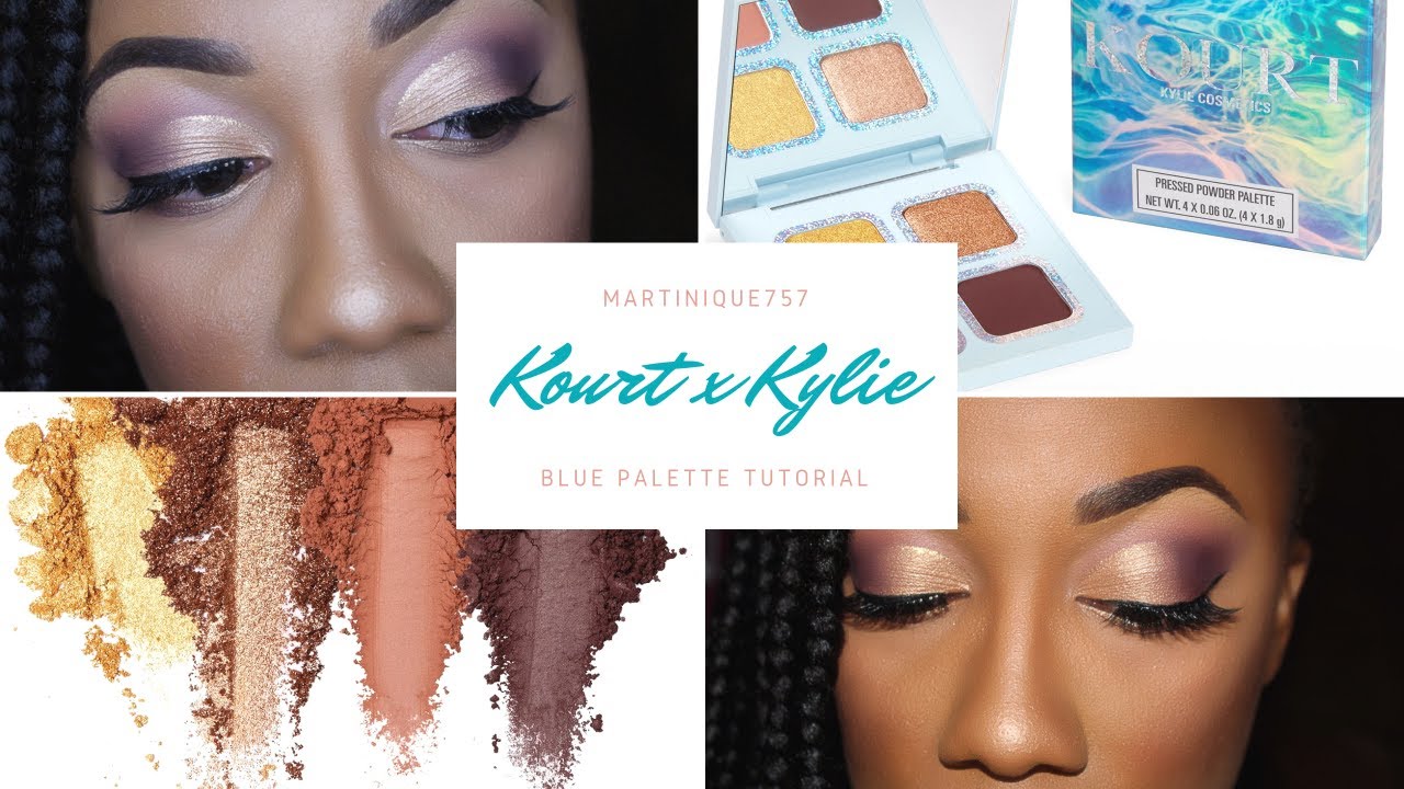 Kourt x Kylie - Blue Palette - Tutorial