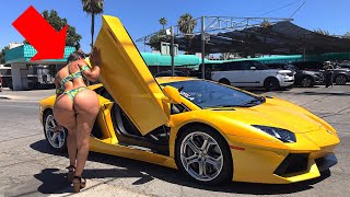 Picking Up Uber Riders In A Lamborghini Aventador! by Coby Persin 1,292,756 views 4 years ago 10 minutes, 14 seconds