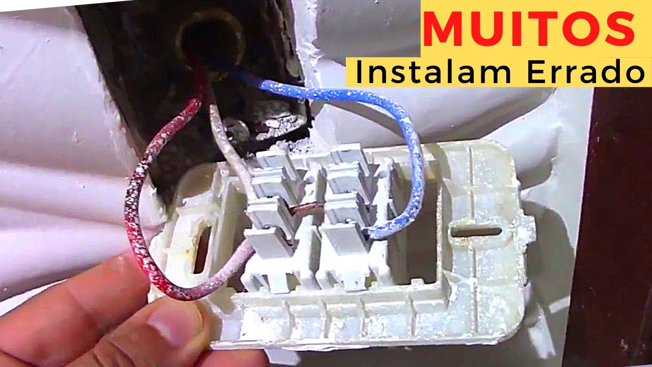 LÂMPADA PERMANECIA ACESA com INTERRUPTOR DESLIGADO VLOG Eletricista