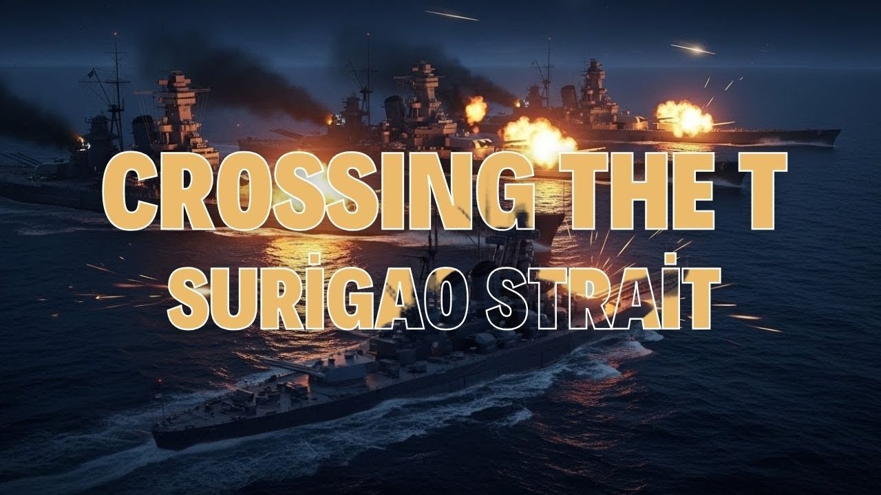 CROSSING THE T – Surigao Strait: The Last Great Battleship Duel