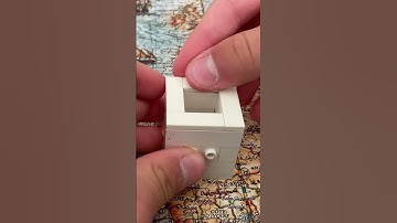 I Built a Real Button Out of LEGO!
